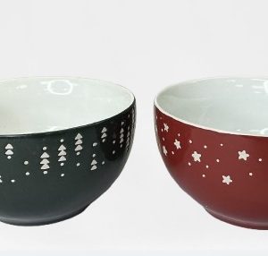 FUENTE C/DISEÑO NAVIDAD 14X7.6CM