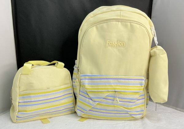 SET MOCHILA 43CM+LONCHERA+ESTUCHE C/DISEÑO 3/1