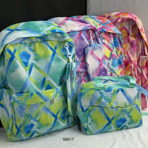 SET MOCHILA 45CM+LONCHERA+ESTUCHE C/DISEÑO 3/1