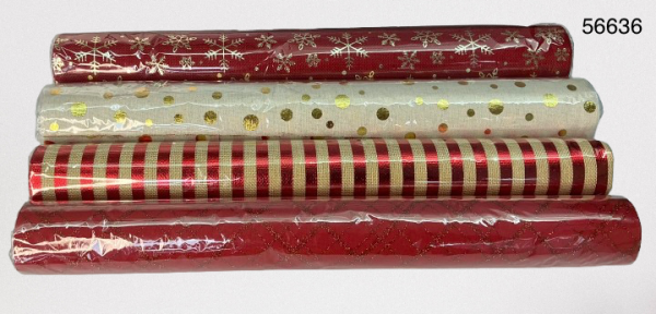 TELAR C/DISEÑO P/NAVIDAD 52CM 10YDS