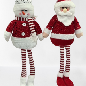 FIGURA SANTA/HOMBRE NIEVE 60CM