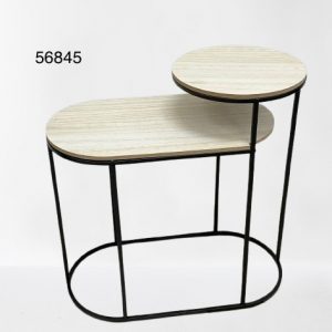 MESA AUXILIAR 2 NIVELES 30X60X60CM