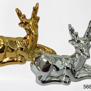 RENO ADORNO NAVIDAD PORCELANA 11.7X9.1X4.7CM
