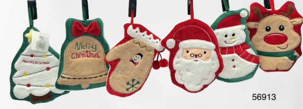 GUANTE P/COCINA NAVIDAD 24X16CM
