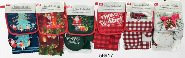 SET COCINA P/NAVIDAD 3/1