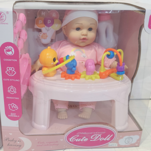 MUÑECA 12" C/ACCESORIOS