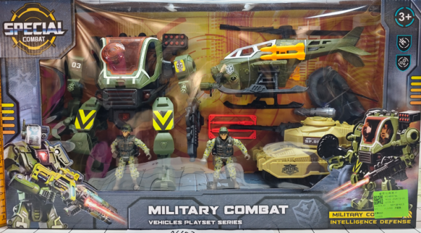 SET MILITAR RESCATE C/VEHICULOS