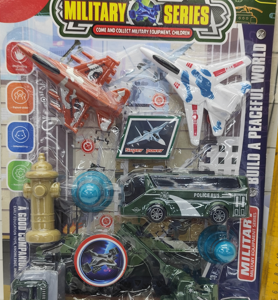 SET VEHICULOS MILITAR BLISTER