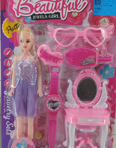 SET DE BELLEZA C/MUÑECA