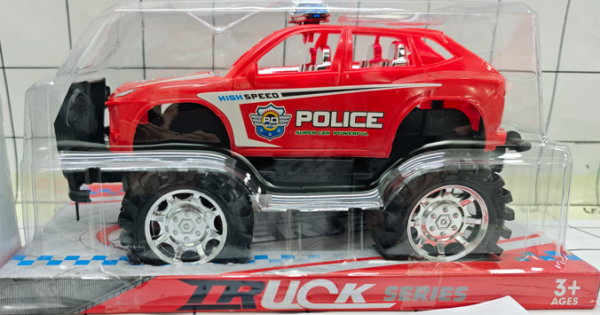 JEEP POLICIA FRICCION PLATAFORMA