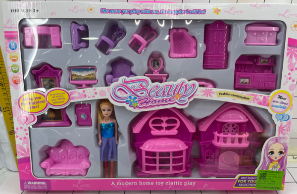 SET CASA C/ACCESORIOS CAJA