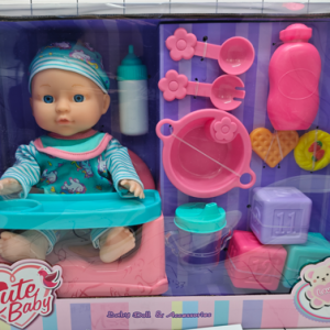 MUÑECA 29CM C/ACCESORIOS CAJA