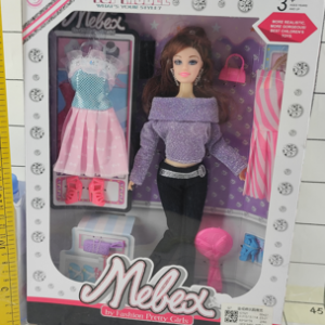 MUÑECA 11.5" C/ACCESORIOS