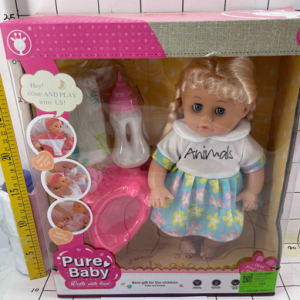 MUÑECA 14" C/ACCESORIOS