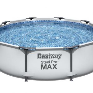 BESTWAY PISCINA C/TUBO HIERRO REDONDA 300X76CM