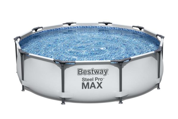 BESTWAY PISCINA C/TUBO HIERRO REDONDA 300X76CM