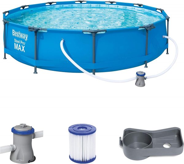 BESTWAY PISCINA REDONDA C/FILTRO 366X76CM