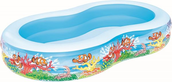 BESTWAY PISCINA INFLABLE OVALADA C/DIS 262X157X46CM