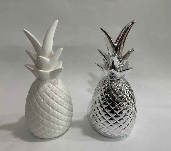 PIÑA DE CERAMICA 13.5X34H  (2 COLORES)