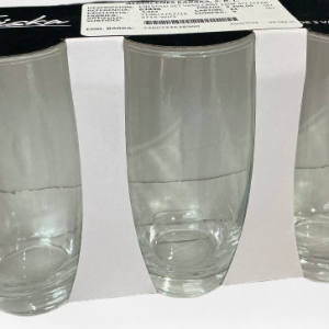 ENESTILO SET VASO CRIST 12OZ 3/1 CLEAR