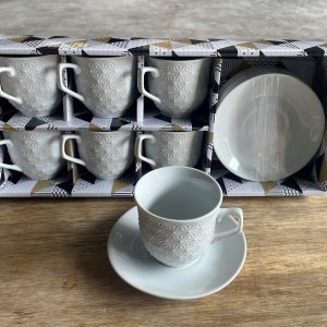 SET DE CAFE 12/1 160ML