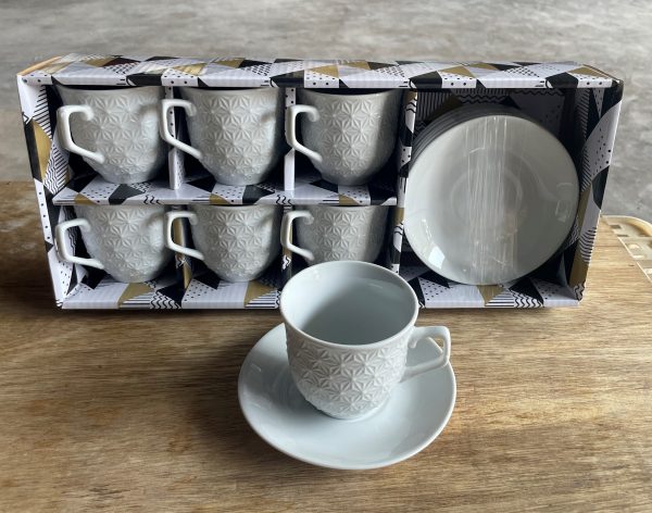 SET DE CAFE 12/1 160ML