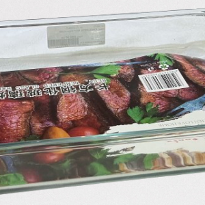 PYREX CRISTAL RECT 39X23.4X5CM