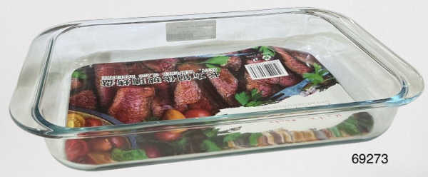 PYREX CRISTAL RECT 39X23.4X5CM