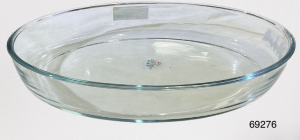 PYREX CRISTAL OVAL 39X28X6.4CM