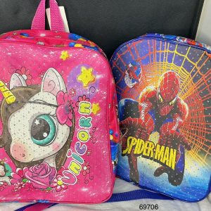MOCHILA C/DISEÑO 30.5X26X9CM