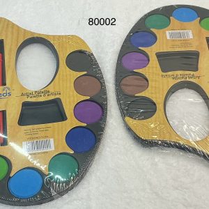 VNEEDS SET ACUARELA C/PINCEL 23.7X15CM 12/1