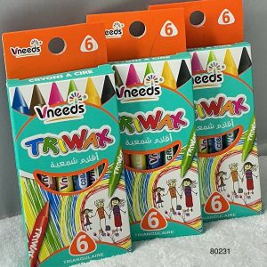 VNEEDS SET CRAYON 0.7X8.7CM 24/1