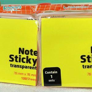 VNEEDS SET PAPEL DE NOTAS 7.6X7.6CM
