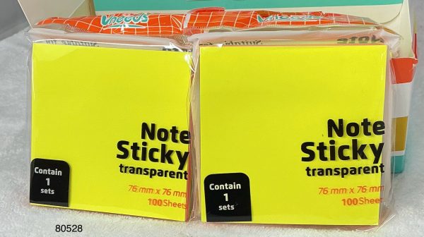 VNEEDS SET PAPEL DE NOTAS 7.6X7.6CM