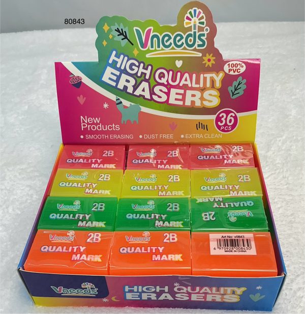 VNEEDS BORRA COLORES TRANSP 4.5X3.2CM