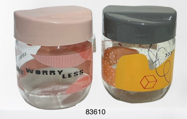 BAGER JARRA CRISTAL C/DISENO 425ML