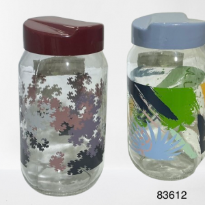 BAGER JARRA CRISTAL C/DISENO 1000ML