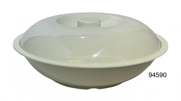 FUENTE DE MELAMINA C/TAPA 23.5X9CM