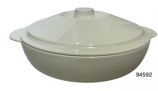 FUENTE DE MELAMINA C/TAPA 28X11CM