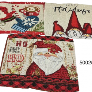 INDIVIDUAL TELA P/NAVIDAD 33X44CM