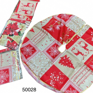 FALDA P/ARBOL NAVIDAD 90CM