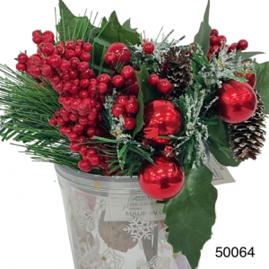 RAMO PICK P/ARBOL NAVIDAD 22.5CM