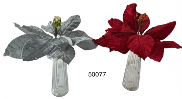 FLOR ARTIFICIAL PASCUA 38CM