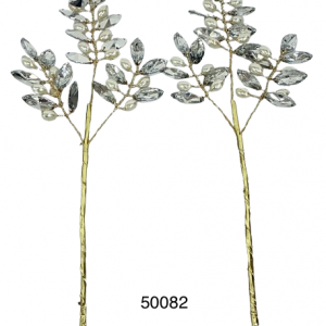 RAMO PICK C/PERLAS P/NAVIDAD 29CM
