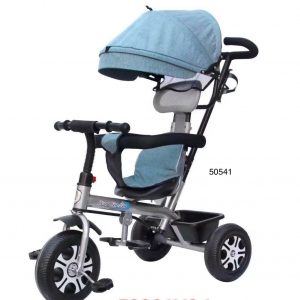 TRICICLO C/LUZ+MUSICA+SOMBRILLA+ARRASTRADOR