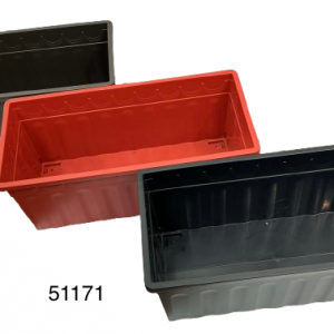 MPLAS MACETERO RECTANGULAR 62X29X25CM