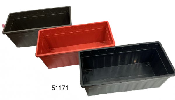MPLAS MACETERO RECTANGULAR 62X29X25CM