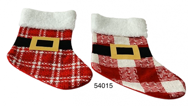 BOTA ADORNO DE NAVIDAD 17X25CM