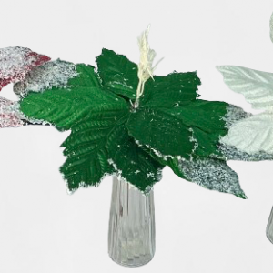 FLOR ARTIFICIAL DE NAVIDAD 30X20CM