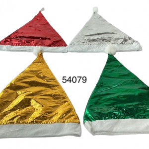 GORRO SANTA C/BRILLO 28X37CM